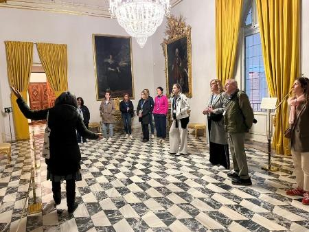 Imagen Once representantes del sector turístico alemán visitan el Real Sitio de San Ildefonso para comprobar la potencialidad de la provincia...